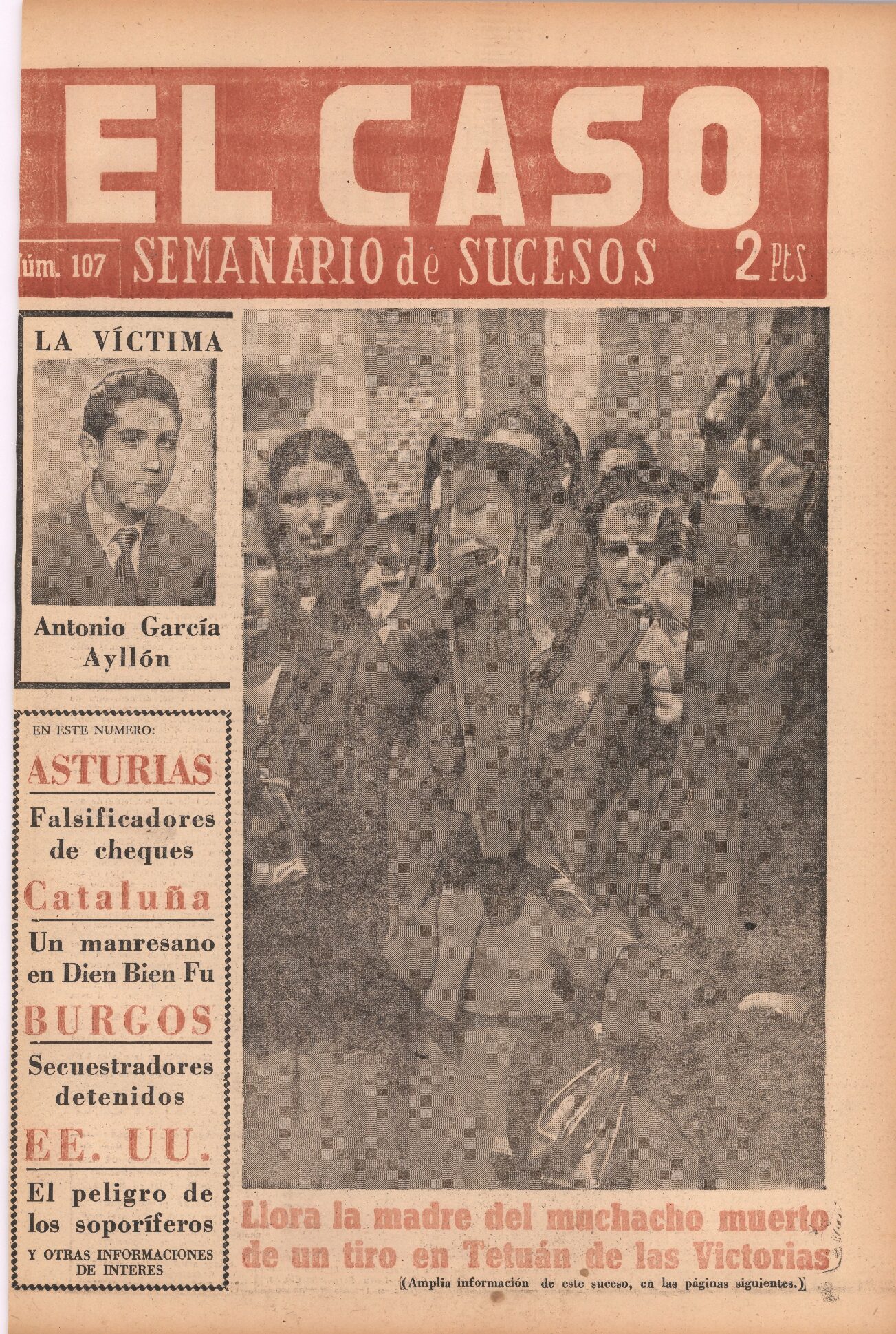 Antonio García Ayllón, muerto de un tiro