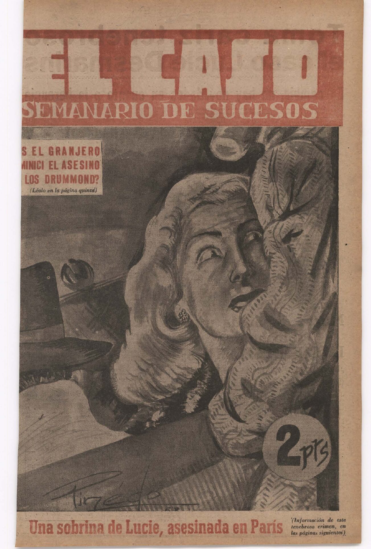 Una sobrina de Luci, asesinada en París