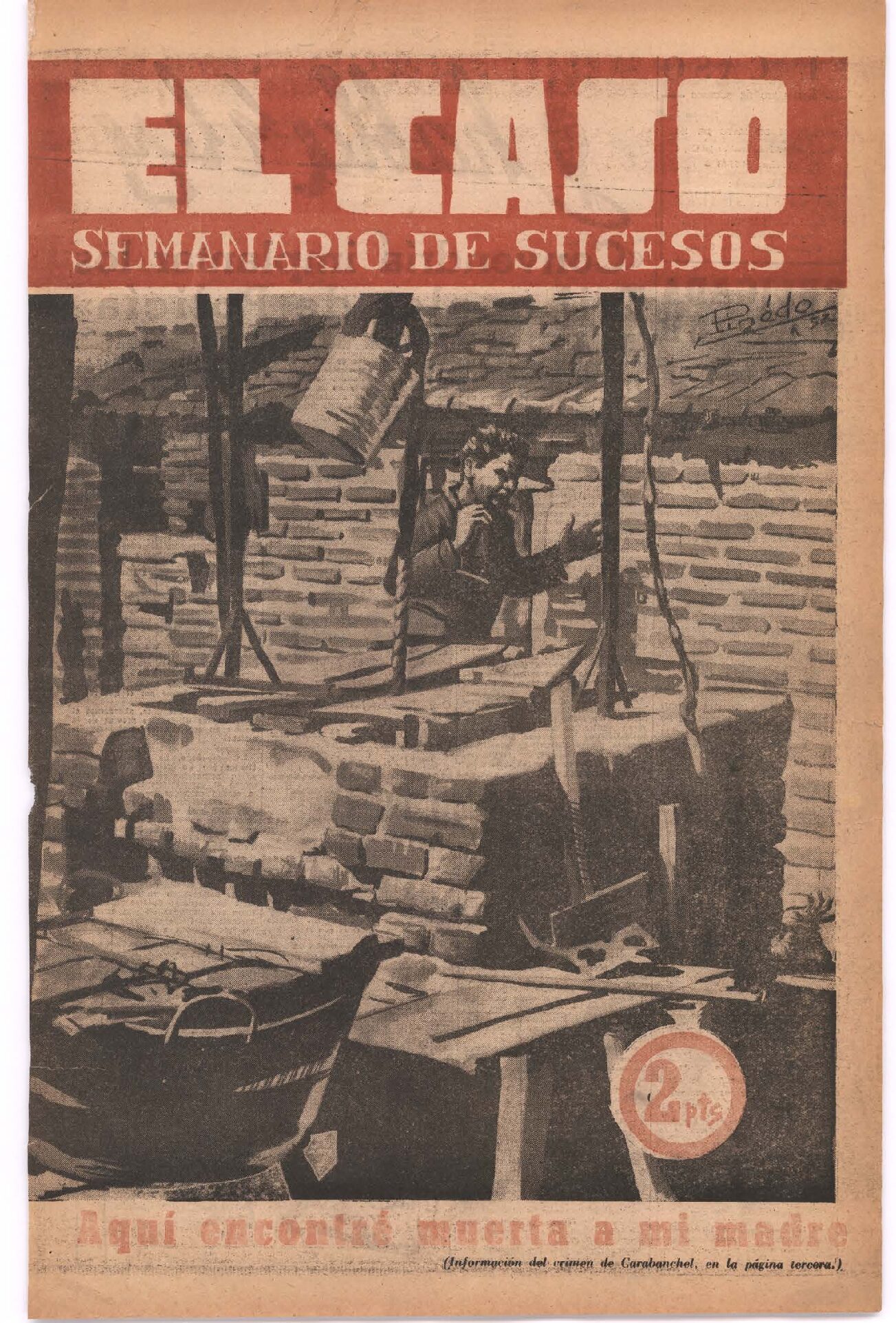 Aquí encontré muerta a mi madre