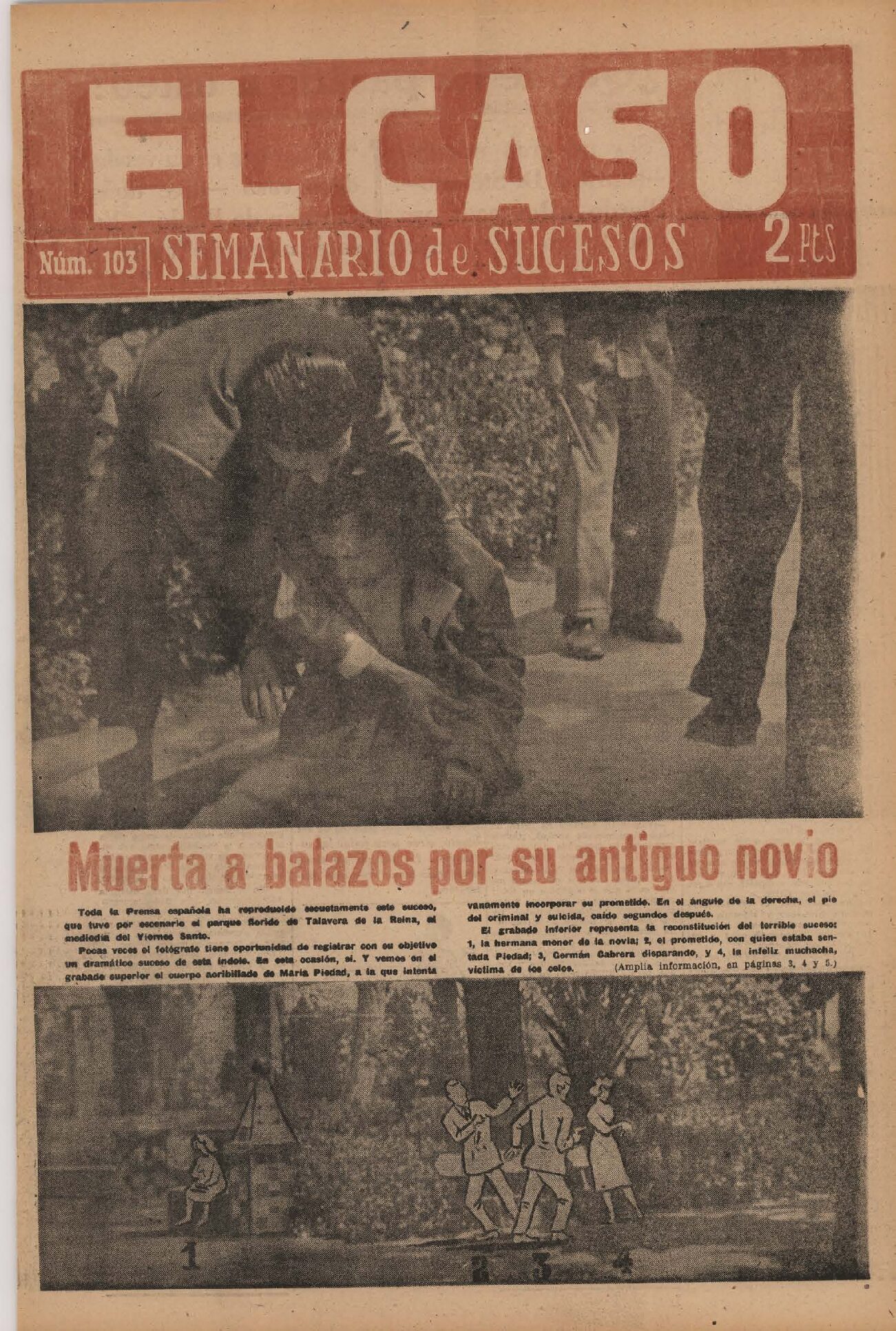 Muerta a balazos por su antiguo novio