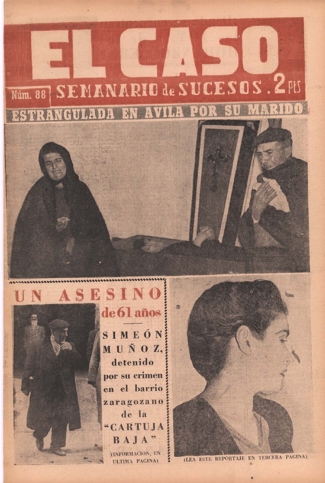 Estrangulada en Ávila por su marido