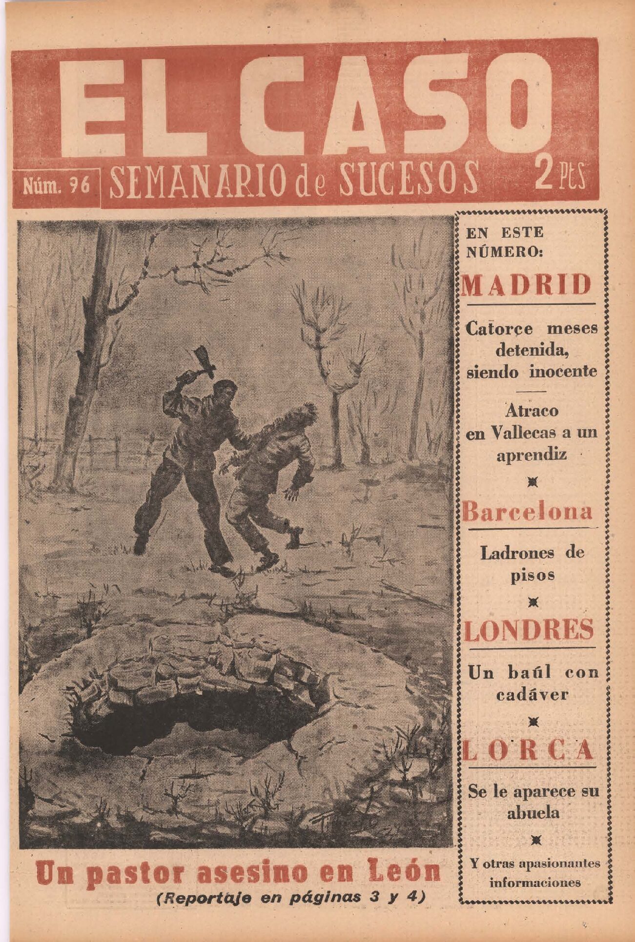 Un pastor asesino en Leon